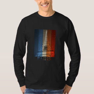 Camiseta Vintage Paris Eiffel Tower France Viagem