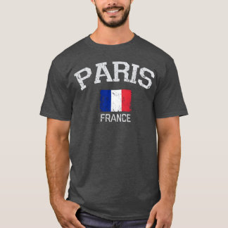 Camiseta Vintage Paris France funny