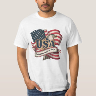 Camiseta Vintage Paris Summer Olimpiadas T-shirt