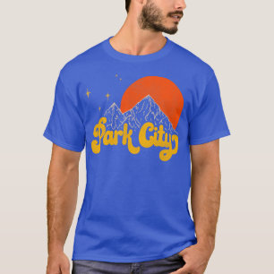 Camiseta Vintage Park City Utah Meio século Distante Aest