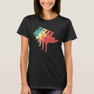 Camiseta Vintage Parkour Backflip Freestyle Parkour Men Boy