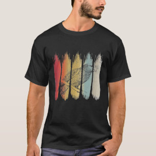 Camiseta Vintage Parrot Lover Retro Tropical Bird Silhouett