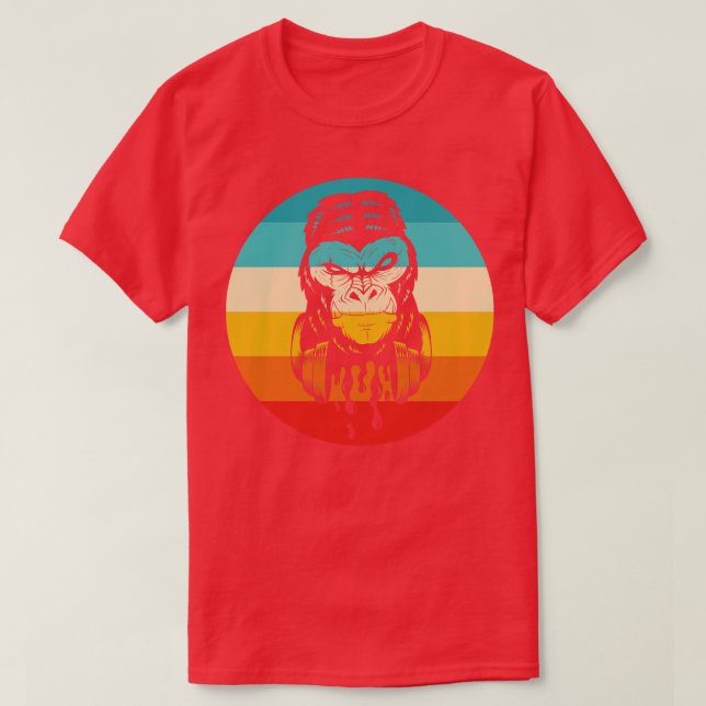 Camiseta Vintage Party Gorilla (Frente do Design)
