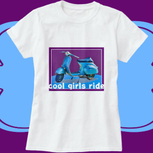 Camiseta Vintage Patinete Legal Girls Ride