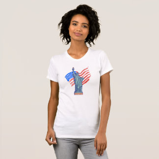 Camiseta Vintage Patriotic 4th of July Design