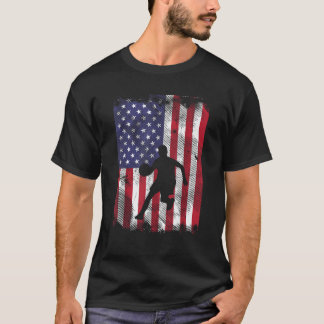 Camiseta Vintage Patriotic Baller Men Win