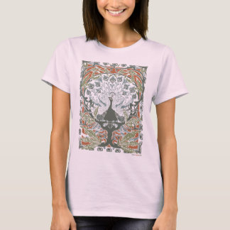 Camiseta Vintage Peacock Organic Cotton T Shirt