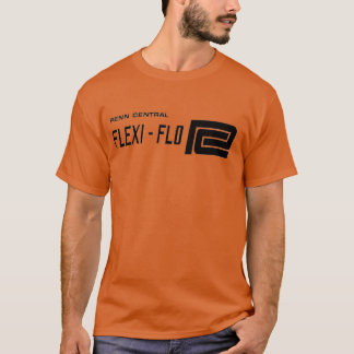 Camiseta Vintage Penn Central Railroad Flexi Flo