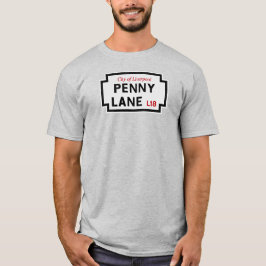 Camiseta Vintage Penny Lane Street Sinal
