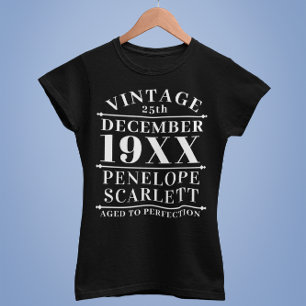 Camiseta Vintage personalizada envelhecida em perfeição