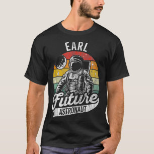 Camiseta Vintage Personalizado Earl Future astronaut Space