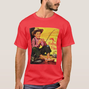 Camiseta Vintage Pesca Vibes com Aventura
