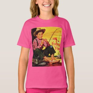 Camiseta Vintage Pesca Vibes com Aventura