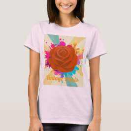 Camiseta Vintage Petals ADVcreators Artigo25