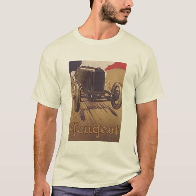 Camiseta Vintage Peugeot Ad 3 (Frente)