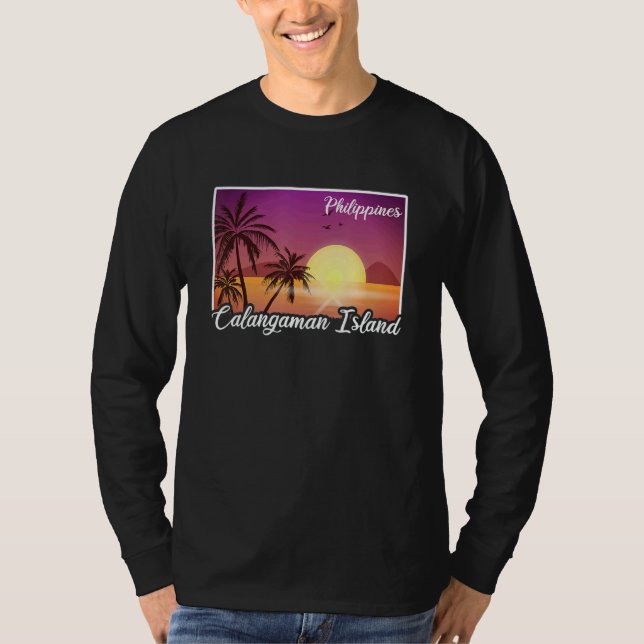 Camiseta Vintage Philippines Vacation Travel Asia Galangama (Frente)