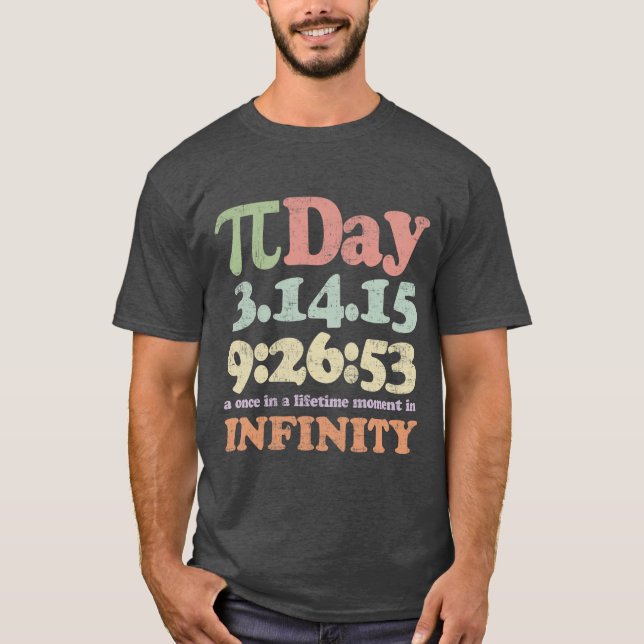Camiseta Vintage Pi Day 2015 (Frente)