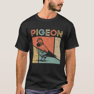 Camiseta Vintage Pigeon Breeder - Pombo De Pássaro Animal