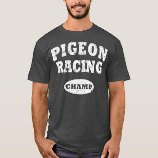 Camiseta Vintage Pigeon Racing Champ Champion Distress