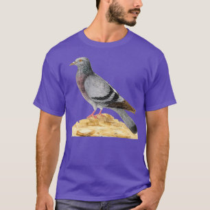 Camiseta Vintage Pigeon Whisperer Trens de corridas ou rico