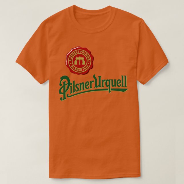 Camiseta Vintage Pilsner Urquell Design (Frente do Design)