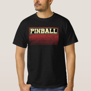 Camiseta Vintage Pinball 80s