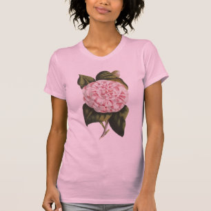 Camiseta Vintage Pink Camelia Bonito Gardener
