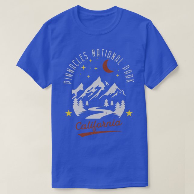 Camiseta Vintage Pinnacles National Park California 9 (Frente do Design)