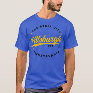Camiseta Vintage Pittsburgh Pennsylvania, Cidade do Aço EUA