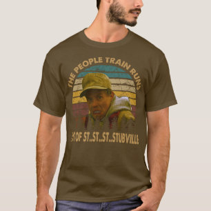 Camiseta Vintage Plana Trens E Automóveis Filma Pe