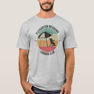 Camiseta Vintage Pleasanton Meadows Cabana Club
