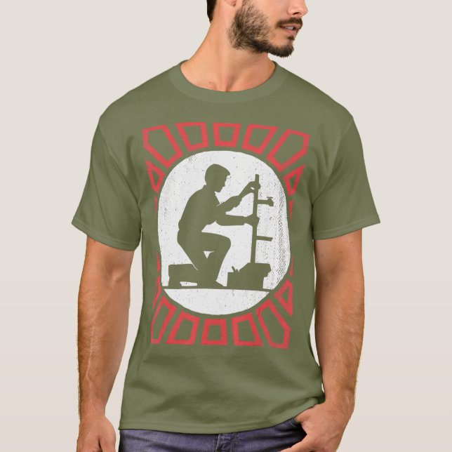 Camiseta Vintage Plumber Retro (Frente)
