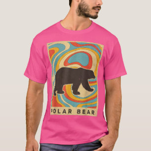 Camiseta Vintage Polar Bear Lover Animal Retro Style