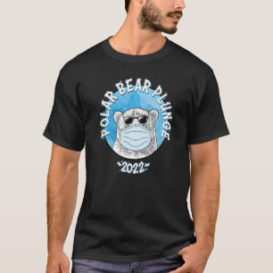 Camiseta Vintage Polar Bear Plunge Com Facemask 2022