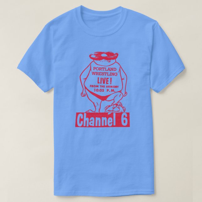 Camiseta Vintage Portland Luta (Frente do Design)