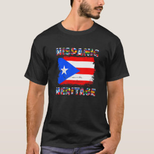 Camiseta Vintage Porto Rico Porto Rico Bandeira Hispânica
