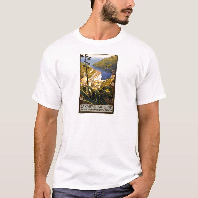 Camiseta Vintage Portofino Itália (Frente)