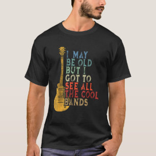 Camiseta Vintage Posso Ser Velho, Mas Tenho Que Ver O Legal