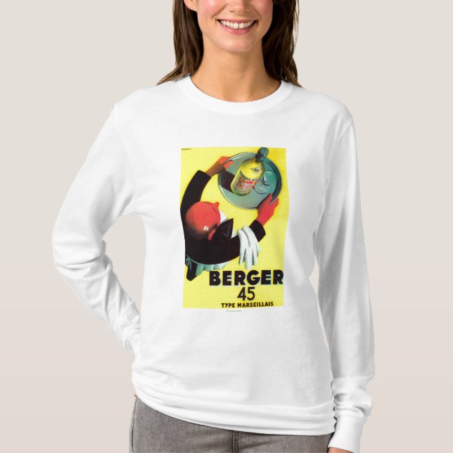 Camiseta Vintage PosterEurope de Berger 45 (Frente)