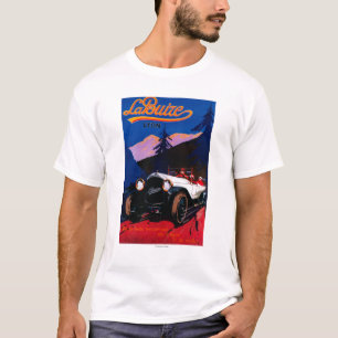 Camiseta Vintage PosterEurope de Buize Lyon do La