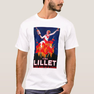 Camiseta Vintage PosterEurope de Lillet das kinas