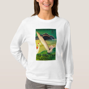 Camiseta Vintage PosterEurope de San Sebastian