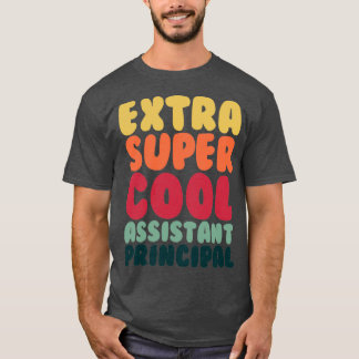 Camiseta Vintage Principal do Assistente legal