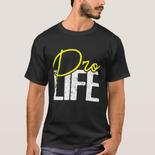 Camiseta Vintage Pro Life Generation Anti-Aborto Católico