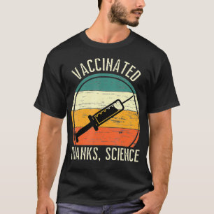 Camiseta Vintage Pro Vacinação Im Obrigados Vacinados Cien