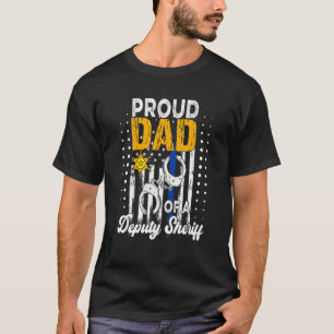 Camiseta Vintage Proud Pai De Uma Política Familiar Adjunta