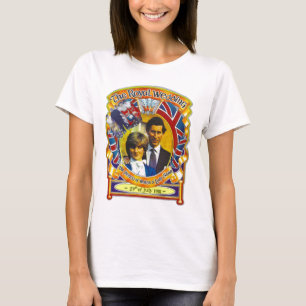 Camiseta Vintage Punk Rock Casado Real Charles e Di