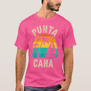 Camiseta Vintage Punta Cana Sunset Matching Family Vacation