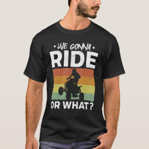 Camiseta Vintage Quad ATV Vamos Andar Ou O Que 1