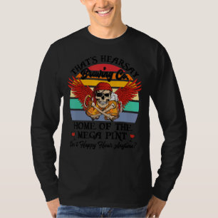 Camiseta Vintage que é Hearsay Brewing Co-Home do Mega